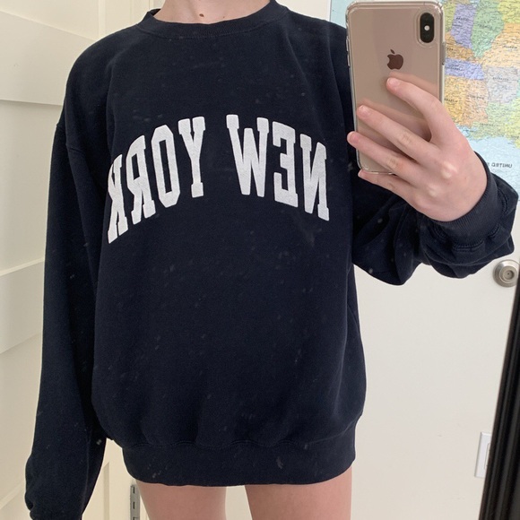 Brandy Melville Tops - Brandy Melville New York Erica Sweatshirt